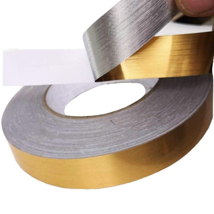 Widely Applicable Long-Lasting Durable Gold Tile Gap Tape for Kitchen Bathroom Tub Shower Floor Wall Edge