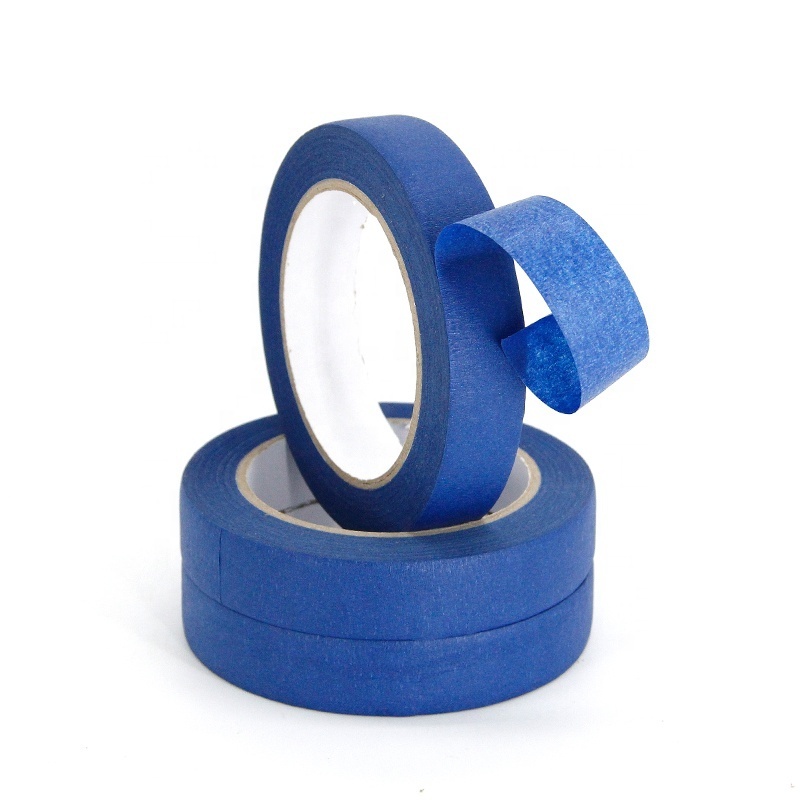 Wall Safe Blue Painters Tape , Blue Masking Tape Bulk, Blue Paint Tape for Walls, Painting, Automotive