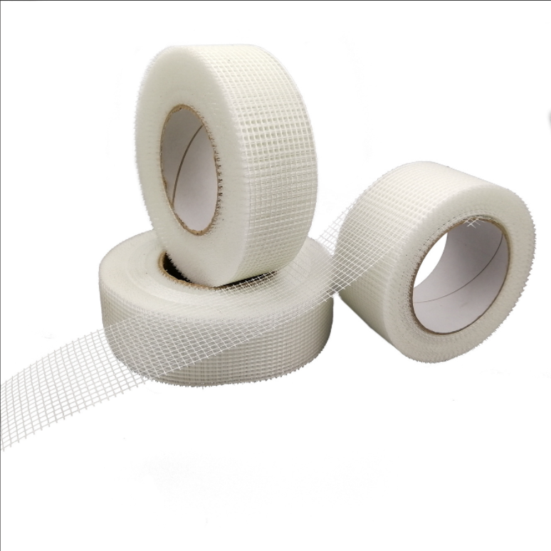 Repair Wall Cracks Self-adhesive Tape Mesh Tape Strong Reinforced Tape Drywall Joint Fiberglass Rubber Masking No Printing