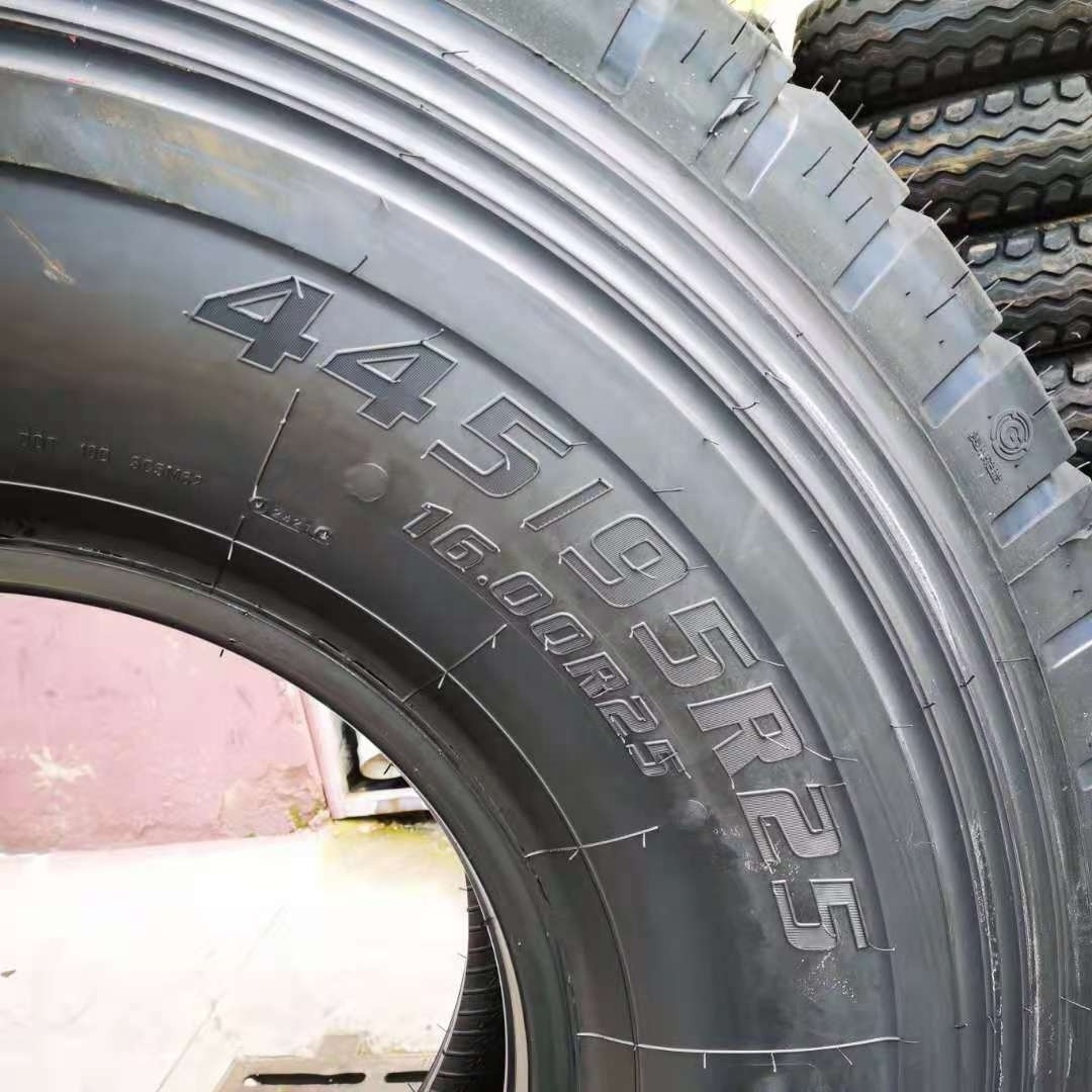 crane tyre 445/80R25 17.5R25 20.5R25 radial tubeless tyre with O-ring High speed tyre