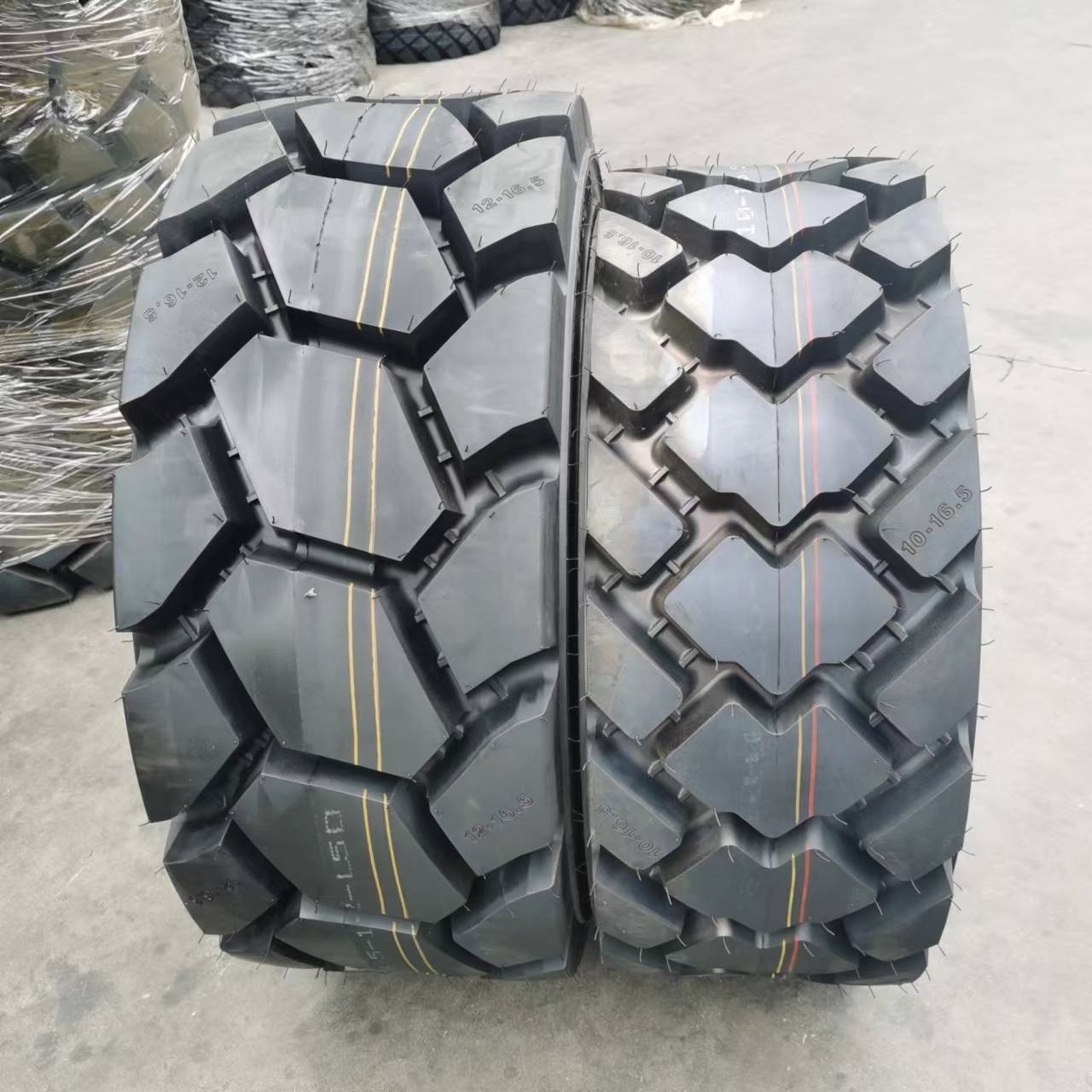 industrial tire 10-16.5 12-16.5 14-17.5 nylon tubeless tire high quality OTR tires