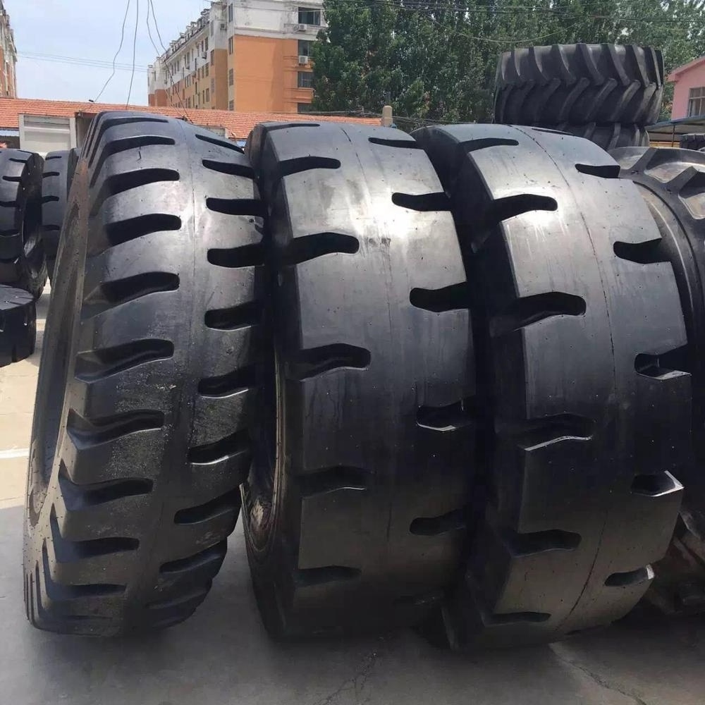 port tire 18.00-25 18.00-33 E-4 deep tread tubeless forklift tire with O-ring