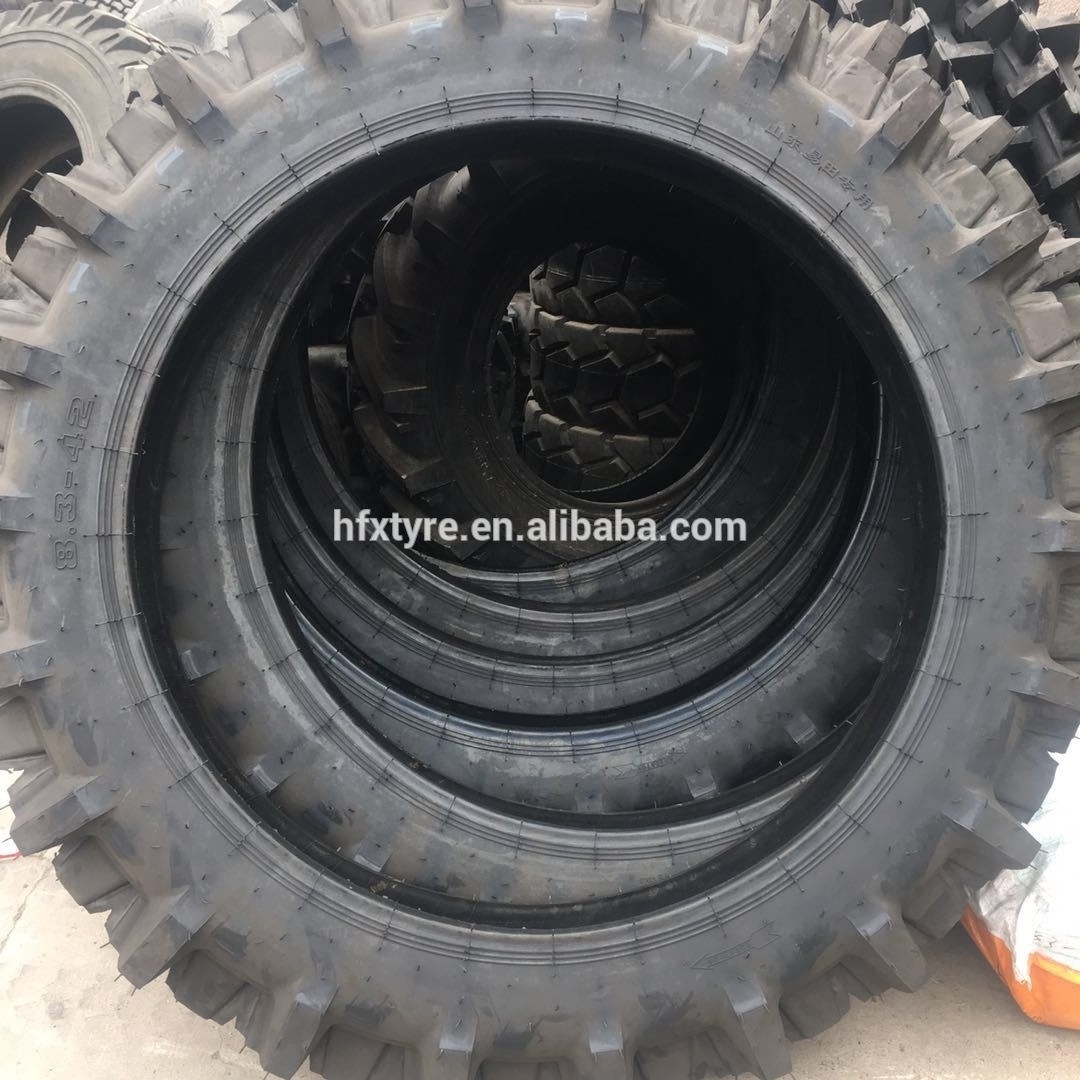 paddy tyre 8.3-42 12.4-48 PR-1 high tread depth agriculture tyre