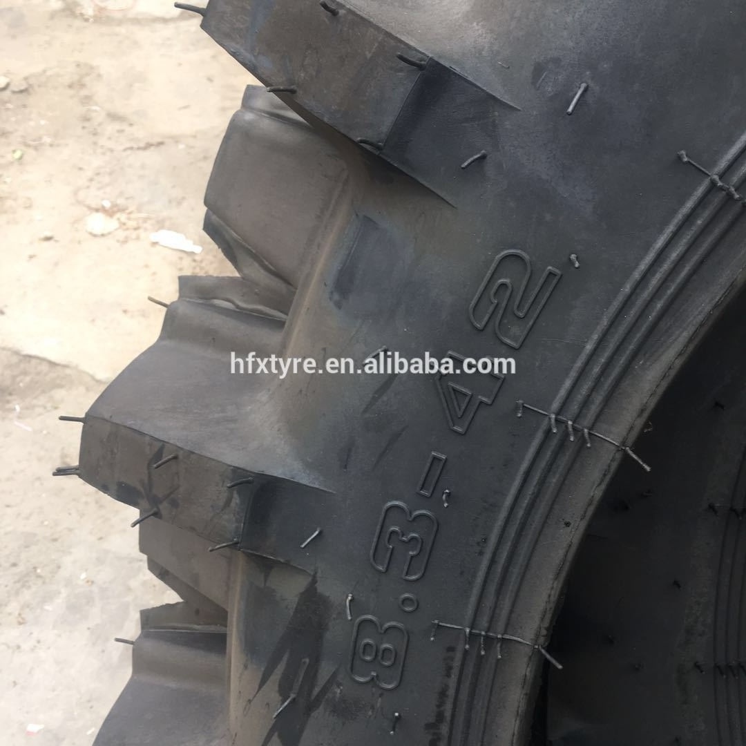 paddy tyre 8.3-42 12.4-48 PR-1 high tread depth agriculture tyre