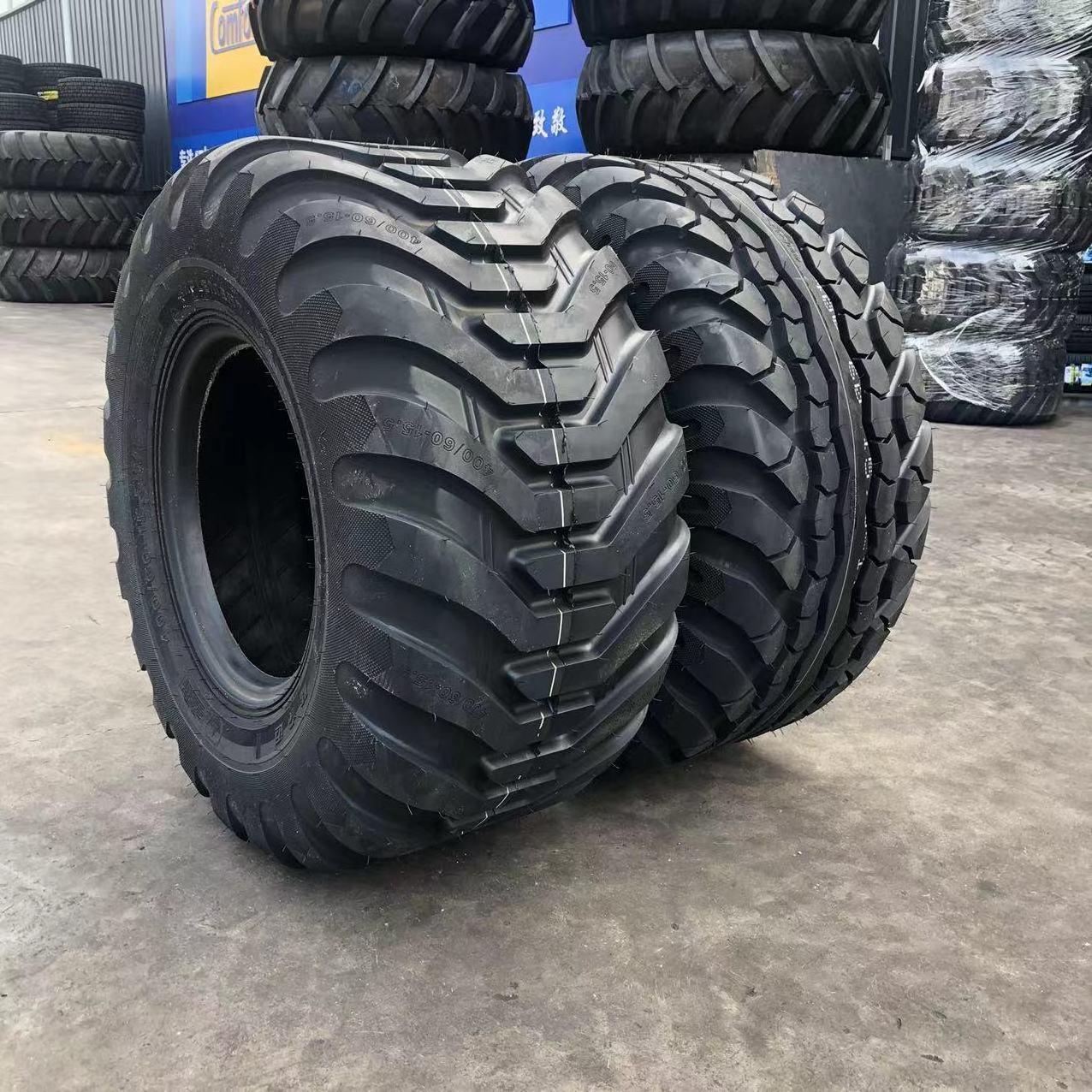 Agricultural implement tire 400/60-15.5 I-3 pattern flotation tyres with high quality and low price