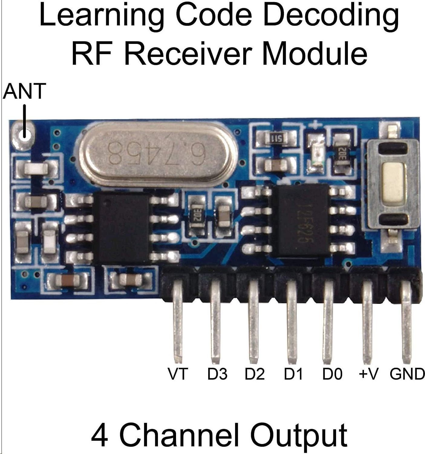 Wireless Remote Control Switch DC 3.6v 6V 12V 24V Mini Micro Motor Forward Reverse steering module for electric lock