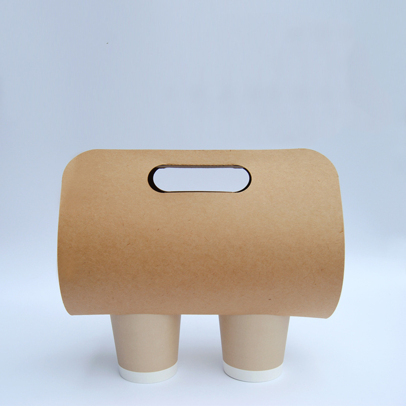 Paper Coffee Cup Holder Take Away Paper Cup Holder Tray