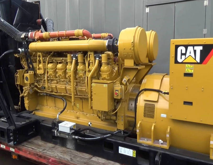 Used Diesel Generator C3516E 2750KW Genset Diesel Generator 2750KVA Water Cooled Diesel Generator for sale