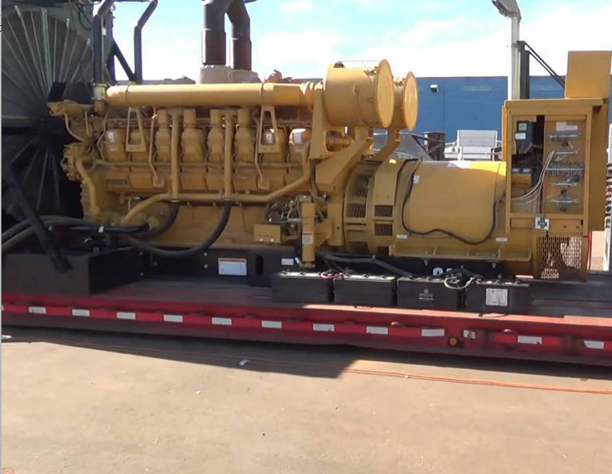 Used Diesel Generator C3516C 2000KW Genset Diesel Generator 2000KVA Water Cooled Diesel Generator for sale