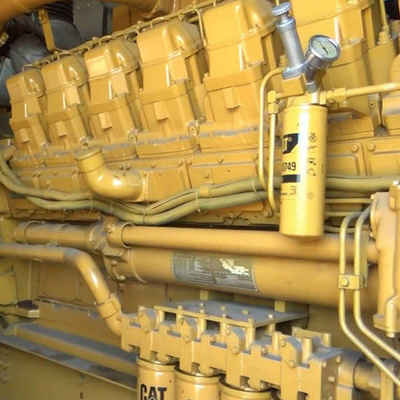 Used Diesel Generator C3516 2000KW Second Hand Genset 2000KVA Water Cooled Diesel Generator for Sale 21700 Provided USA Yellow