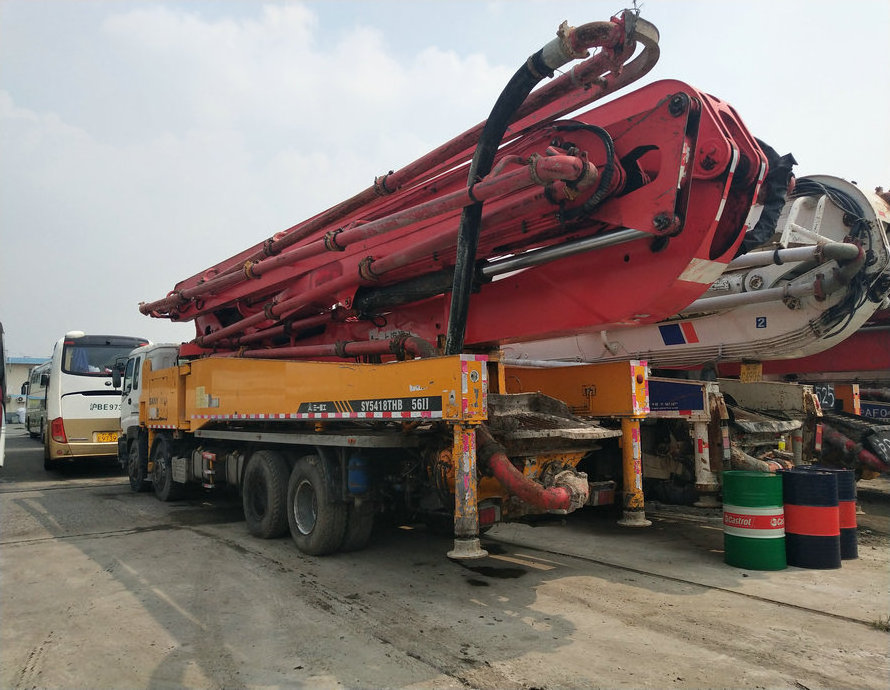 Concrete Machinery Concrete Pump Used Chinese 52 M China Hot Product 2019 Provided Japan Pump Truck Pool Plaster Pump for Sale