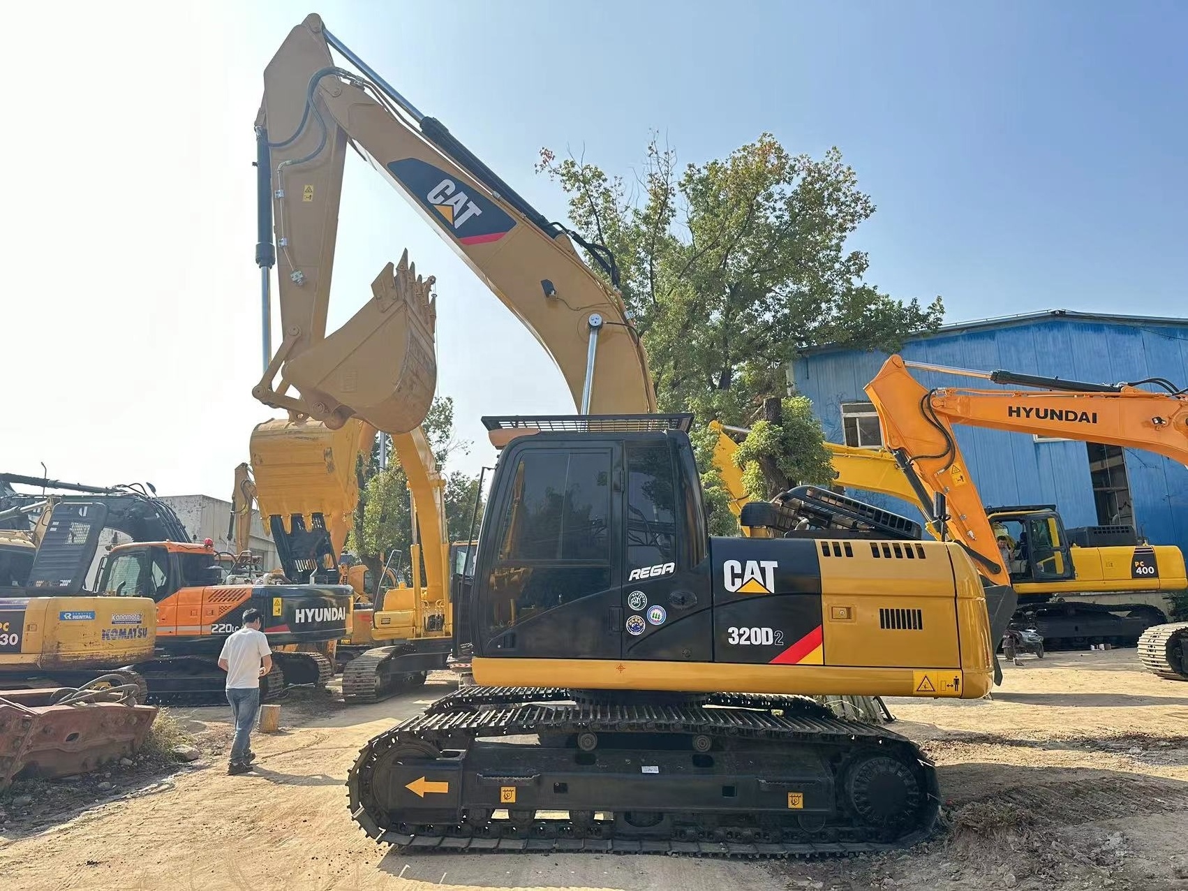 320D CAT Excavator 330d 320c 325c  used excavators construction equipments caterpillar machines cat320d low hours good