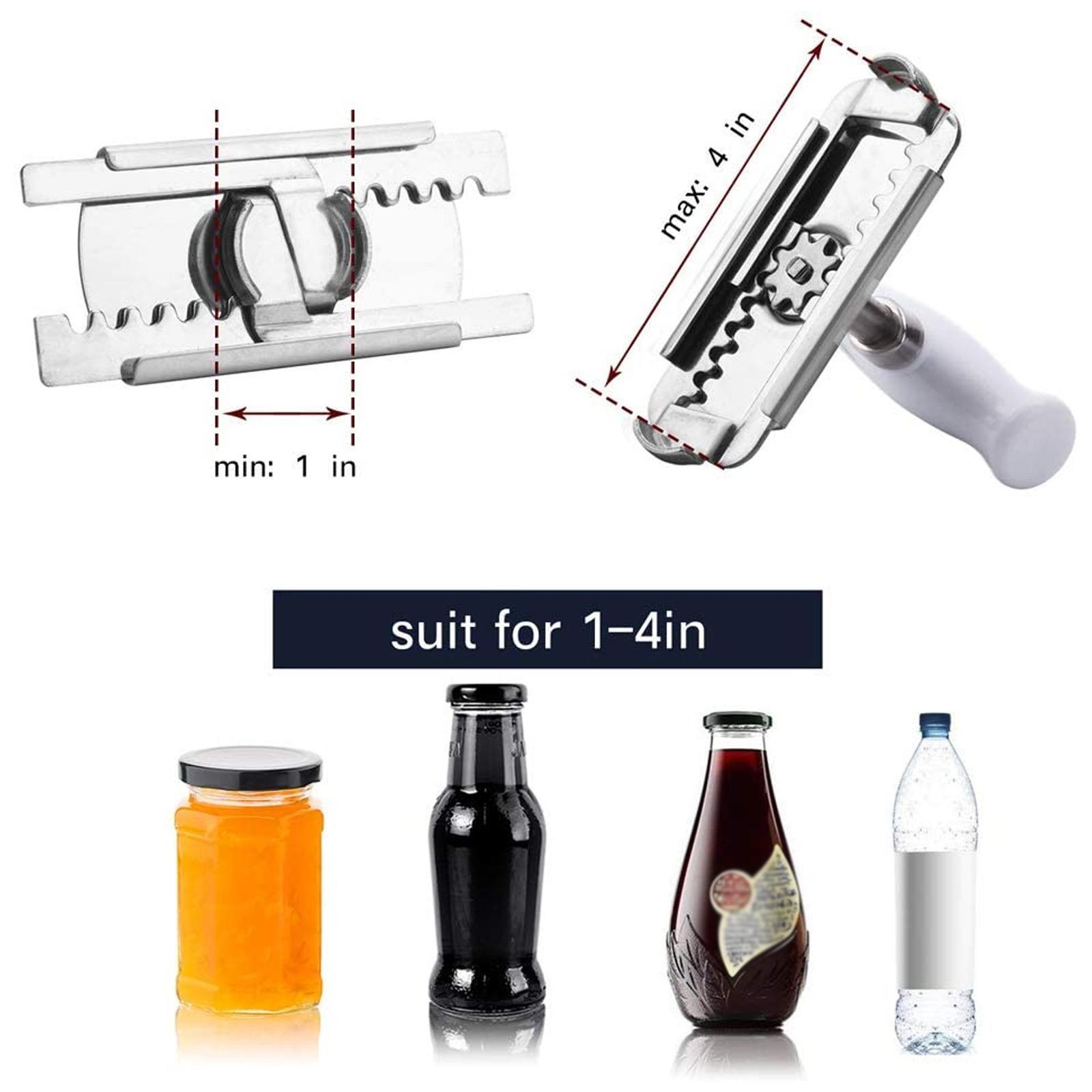 New  Small Kitchen Tool Accessories can opener , Jar Opener Stainless Steel kitchen bottle opener