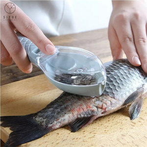 Scraping Fishing Scale Brush Fish Scale Remover Fish Skin Graters Cleaning Peeler Scaler Scraper