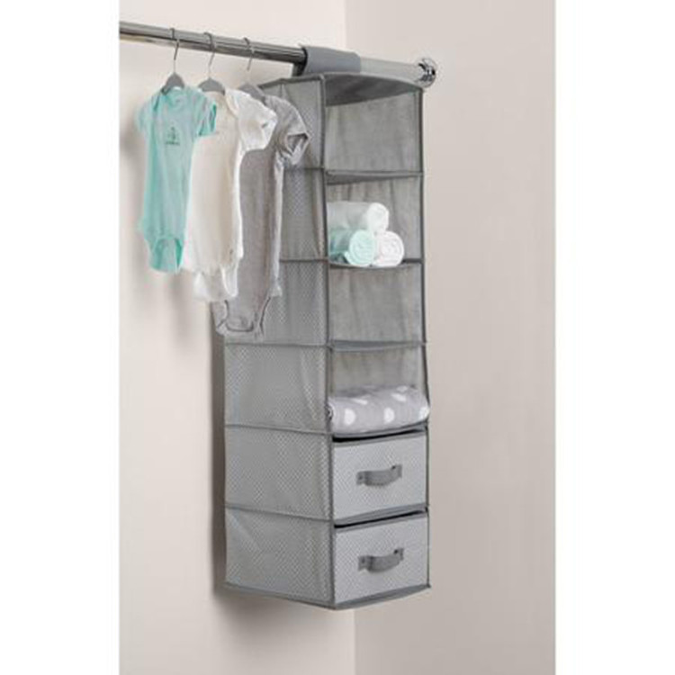 Hanging Closet Organizers Clothes Storage Bags Collapsible Shelves For Rv Wardrobe Camp Hanging Organizer For sundries