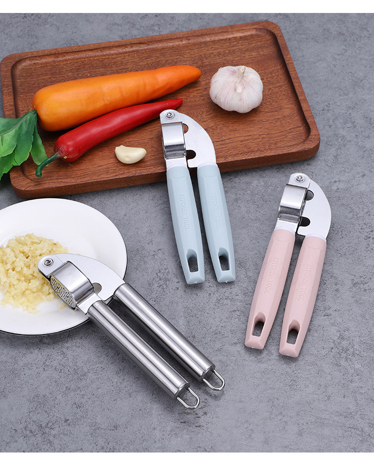 Modern Gadgets 2022 Garlic Press 2022 Creative Garlic Presser Ginger Masher Kitchen Cooking Gadgets