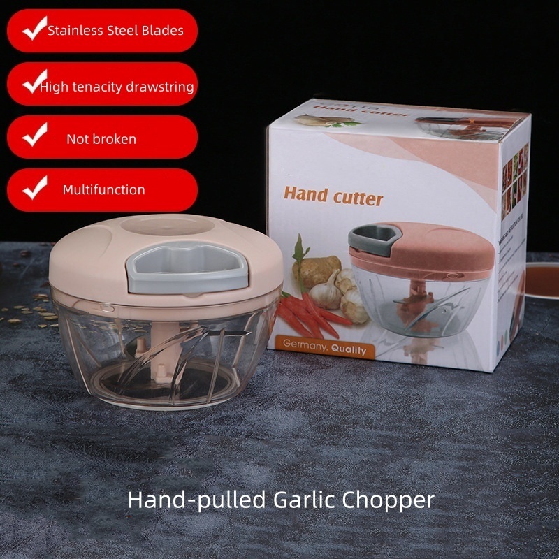 Kitchen Accessories Tool Multifunction Hand Pull Mini Manual Vegetable Slicer 5 Blade Vegetable Chopper Cutter Kitchen Gadgets