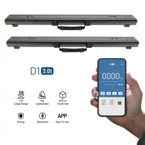 wireless scale strip scale portable weighing floor scale IP67 3000kg with free mobile software app