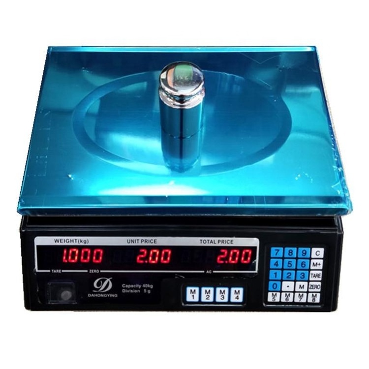 30kg 40kg high precision digital weighing scale supermarket pricing scale electronic digital scale