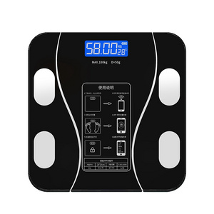 Balanza Basculas Digital Smart Body Fat Household Scale Balance 180KG Weighing Bathroom Electronic Scale with APP