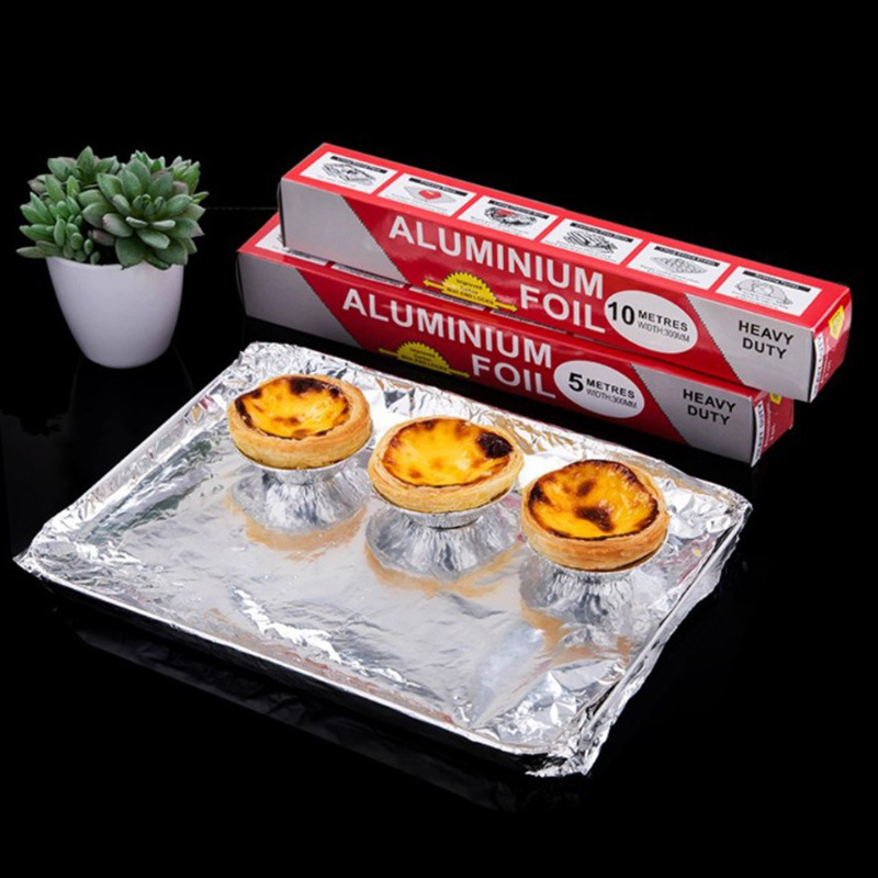 Oven Baking Grilling Wrap Tin Foil Baking BBQ Aluminum Foil Roll Wrapping Paper