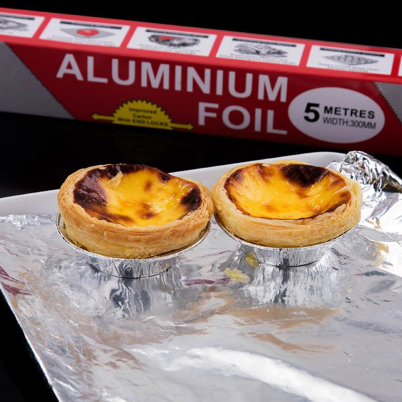 Oven Baking Grilling Wrap Tin Foil Baking BBQ Aluminum Foil Roll Wrapping Paper