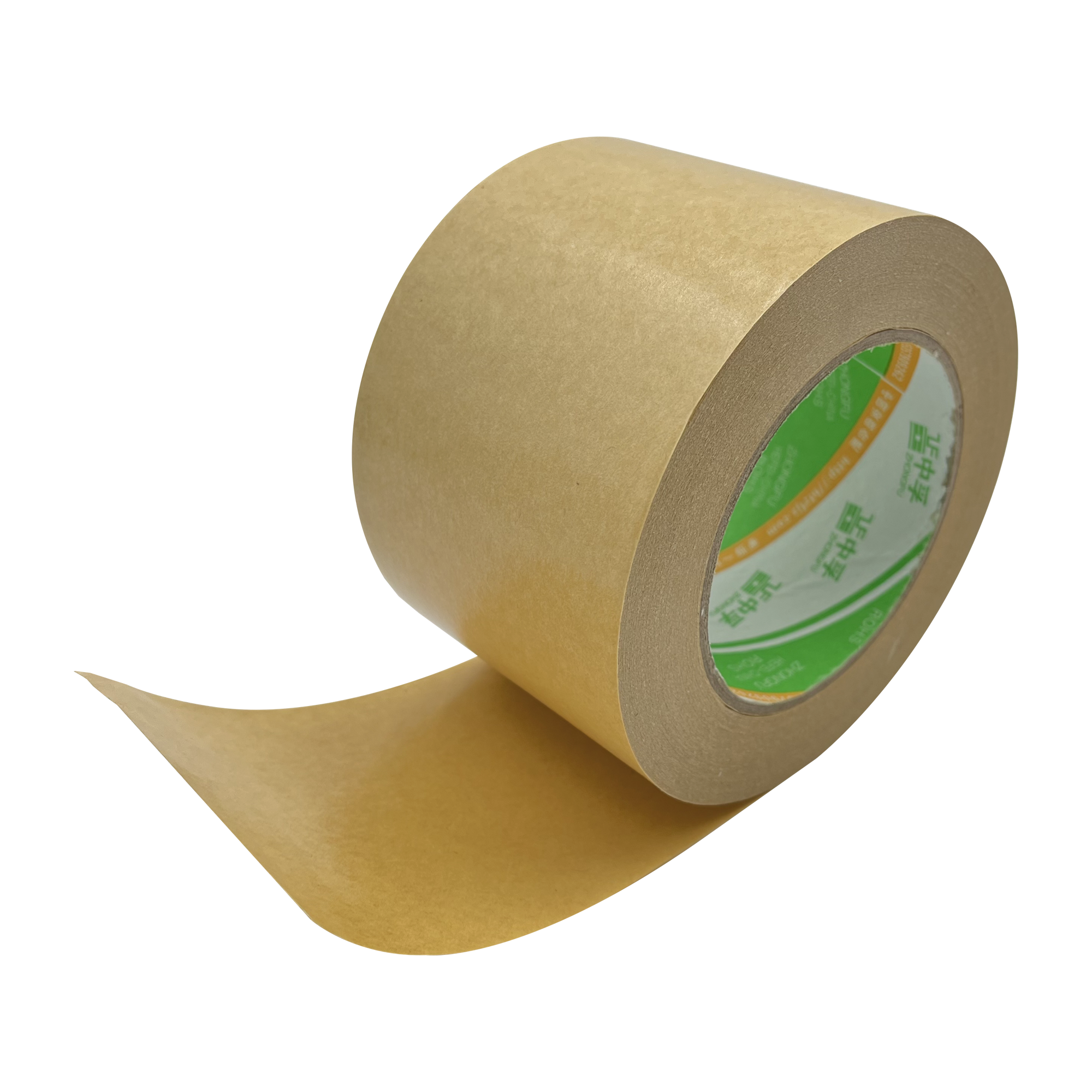 ZF Starch glue High quality Writable Reinforced Packaging Gummed water activated Kraft Paper Tape