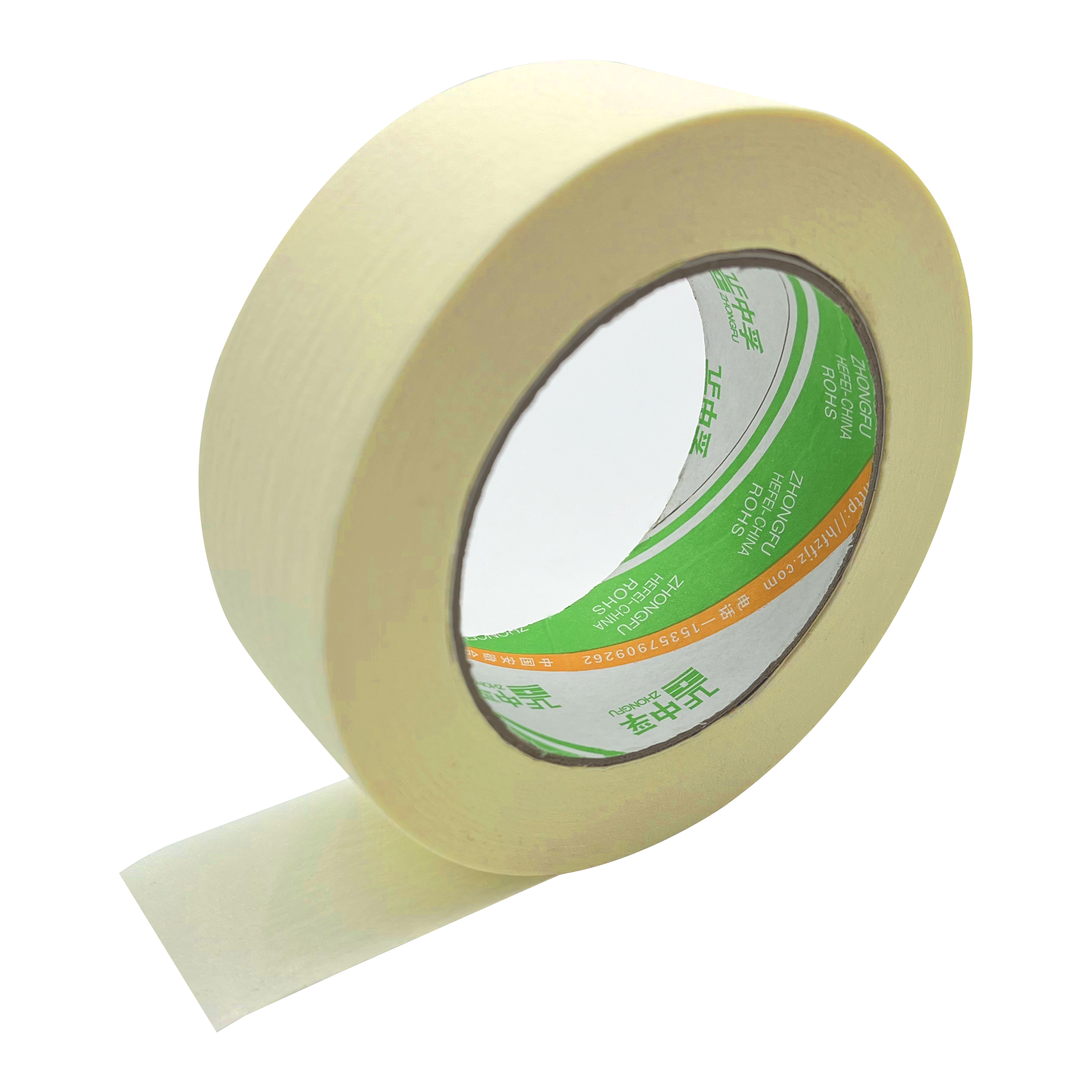 ZF Paper Manufacturing Crepe Painter Self Adhesive Natural Rubber Paint Stripping Wholesale Masking Tape