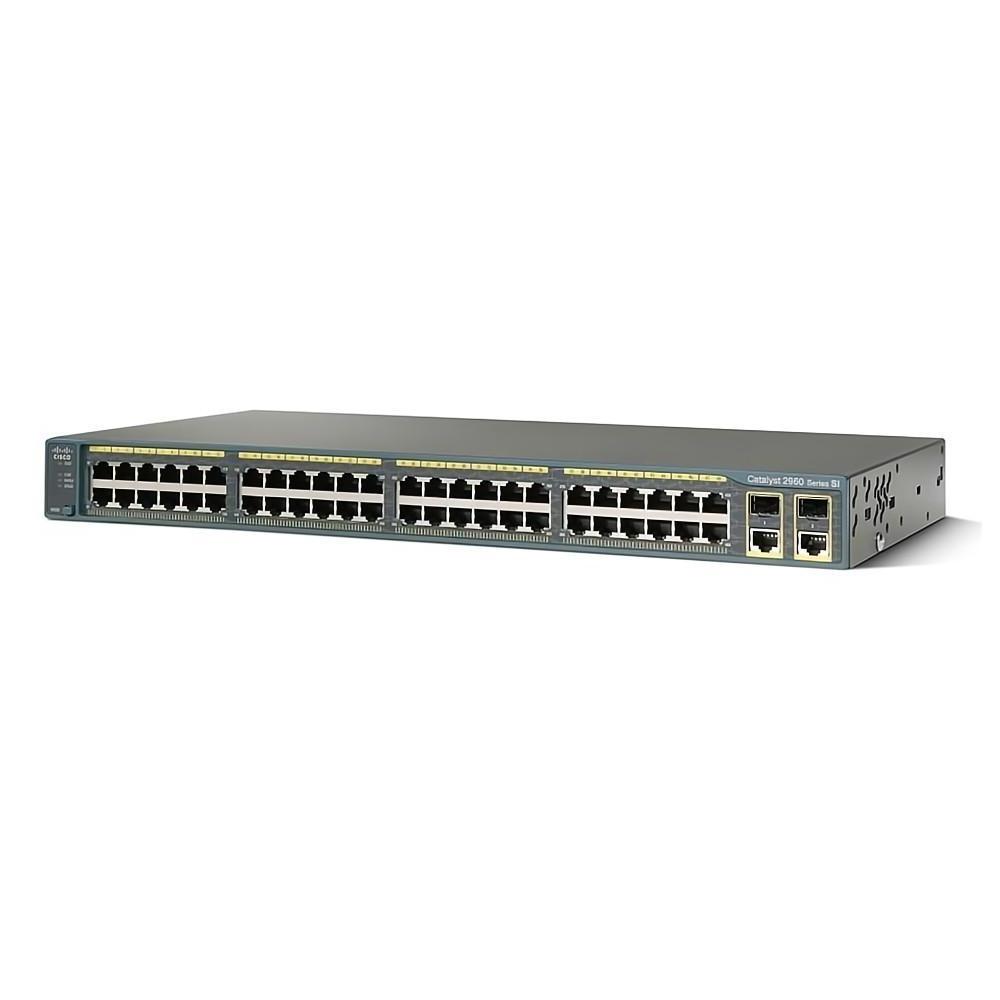 New Original 2960 Plus Series Gigabit Switch with 2 Optical Multiplexing Ports WS-C2960+48TC-S