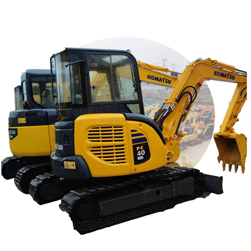 Used Japanese 4 ton Excavator Komatsu PC40MR Mini Digger Second Hand Original Excavator Used PC40MR PC40MR-3