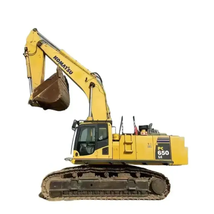 Japan imported 65 tons of second-hand excavator Komatsu PC650 original hydraulic excavator sold at a low price