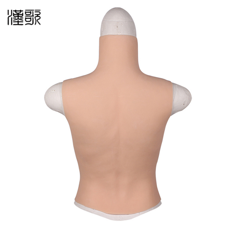 Artificial Chest Muscle Belly Macho Realistic Fake Muscle Vest Soft Silicone Man Artificial Simulation Muscles