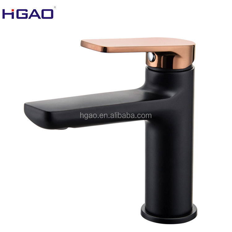 Single Hole Deck Mounted Bathroom Basin Vanity Faucet Mixer Tap Certified Brass bathroom faucet