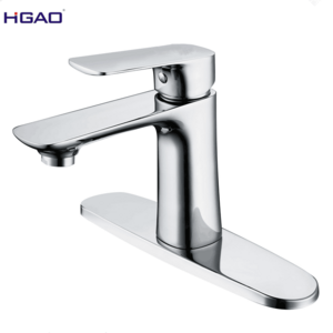 Huagao Faucet factory unique solid brass water tap single handle basin faucet