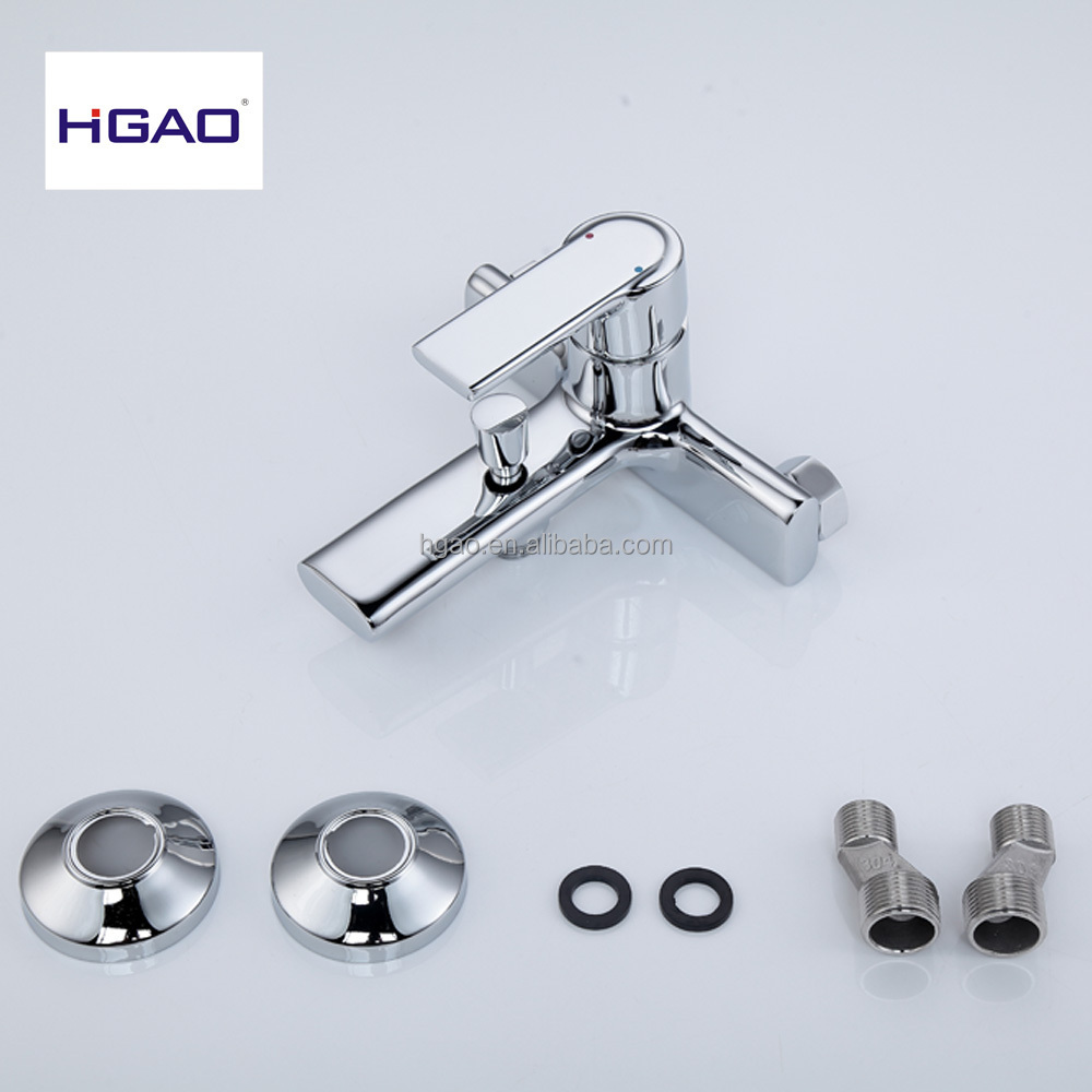 China Manufacturer smart Exposed Shower Mixer Brass Bathroom Shower Faucet Chrome Bath Mixer Taps