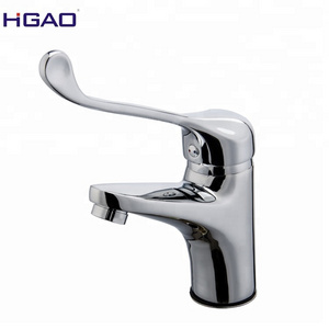 Design Medical Elbow Taps Faucet High Quality Modern Basin Faucets Hot and Cold Water Medical Mixer Washroom Wash Basin Faucet