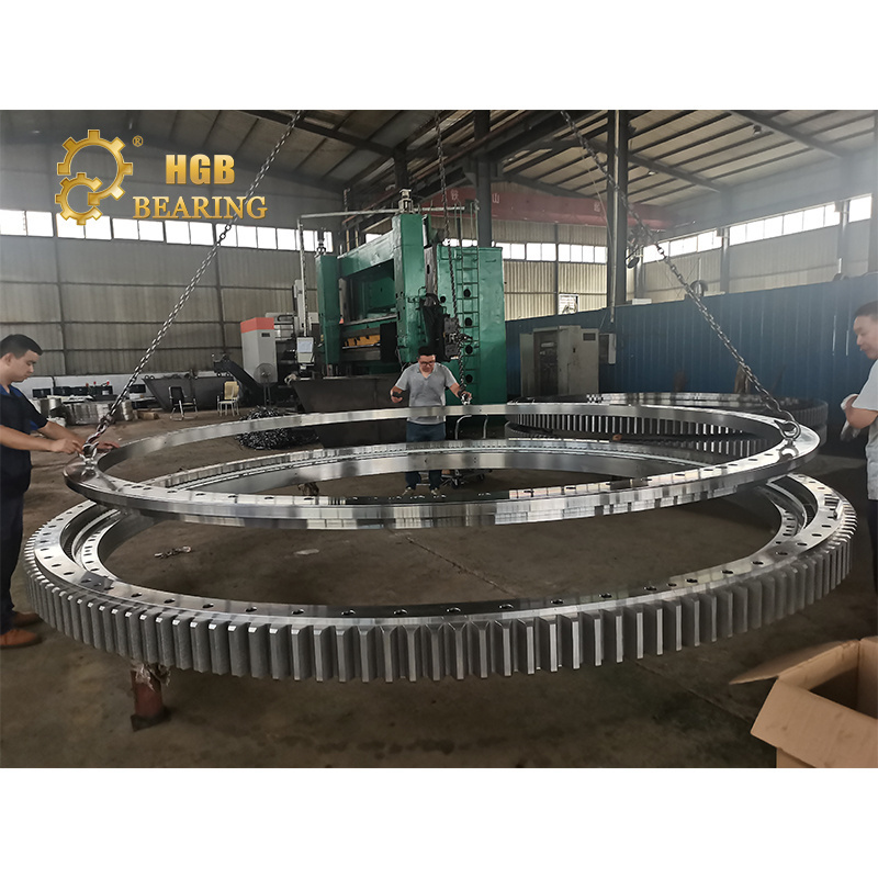 China Factory direct sales customized Replacement swing bearing   high speed slewing ring bearing excavator slewing bearing