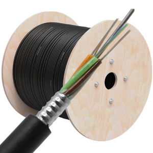 communication fiber optic cable manufacturer Outdoor  6 8 12 24 core GYTS color bar  fiber optical cable