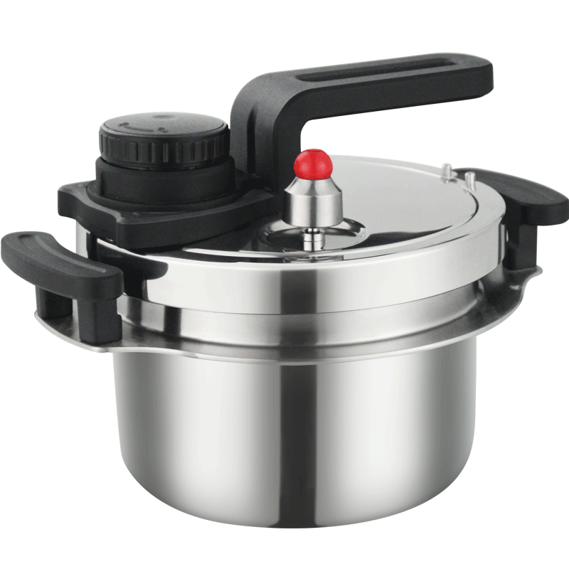 3 Ply Stainless Steel Pressure Cooker With Handles For Gas And Induction Pressure Cooker 2.5/3.0/3.5/4.0L