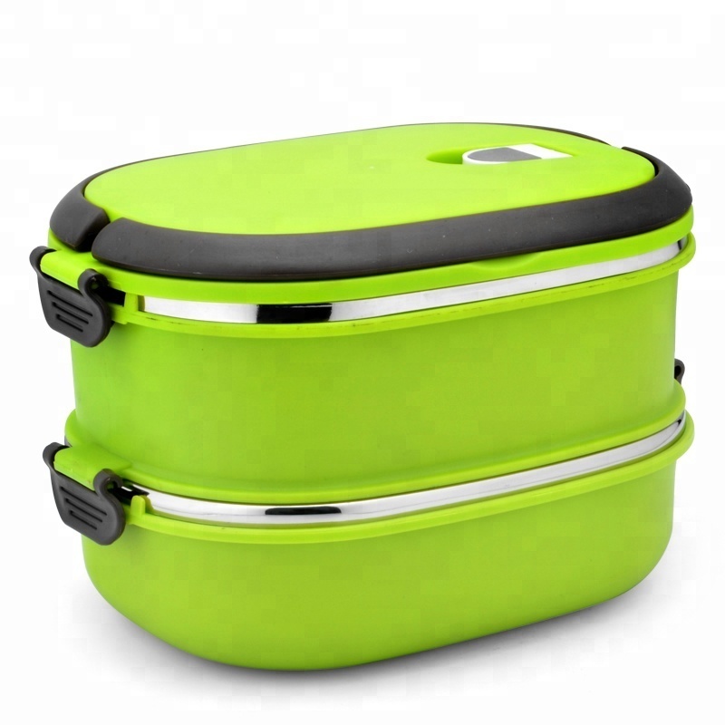 Food container stainless steel and pp lunch box stainless steel