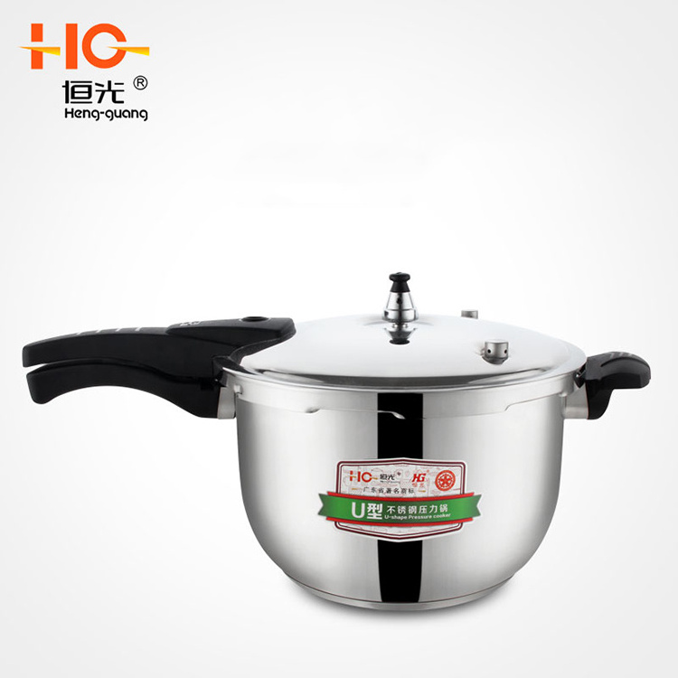 High quality easy clean 304 stainless steel pressure cooker