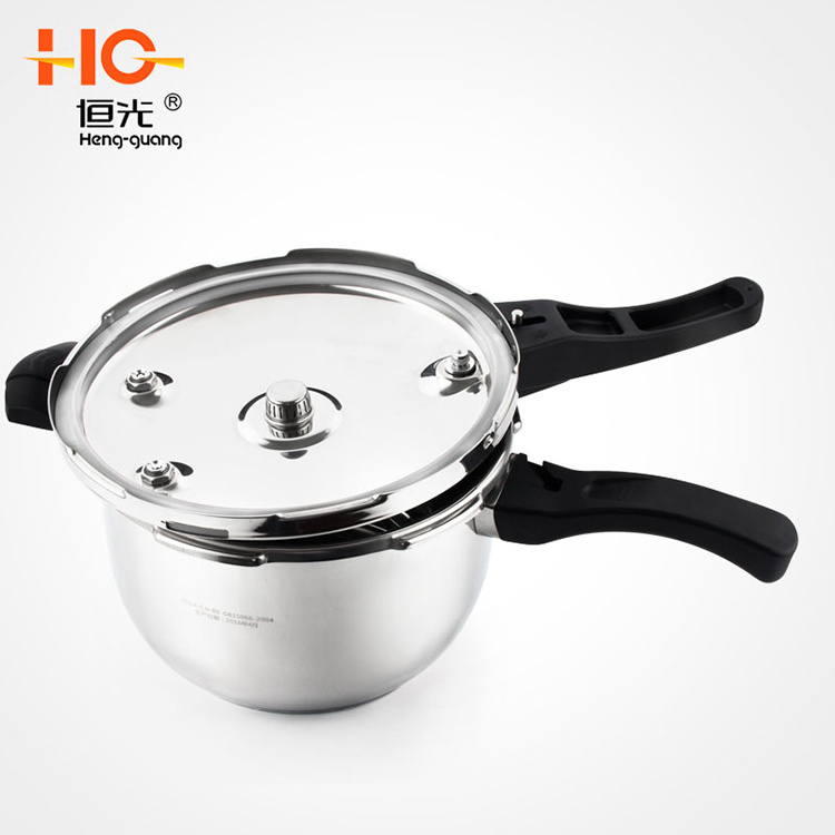 High quality easy clean 304 stainless steel pressure cooker