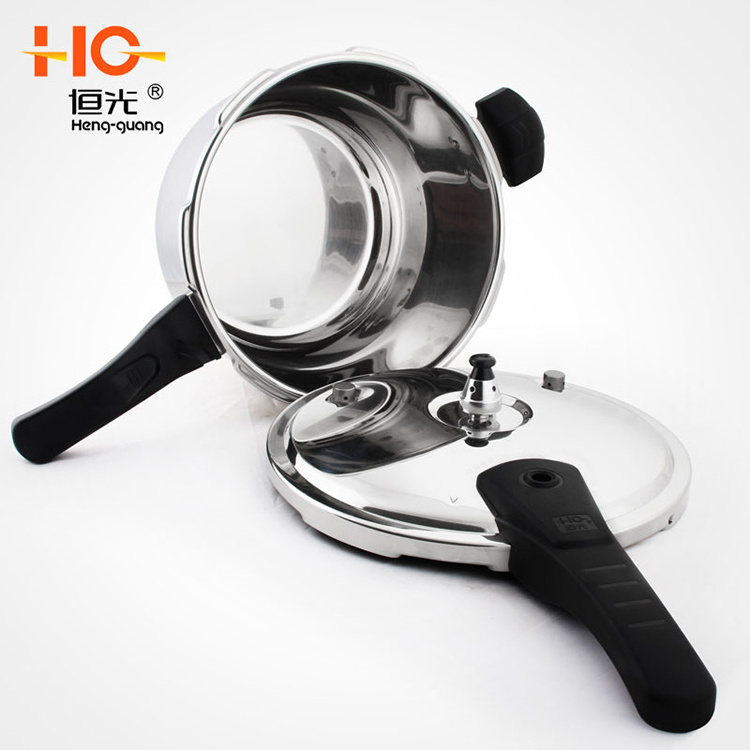 High quality easy clean 304 stainless steel pressure cooker