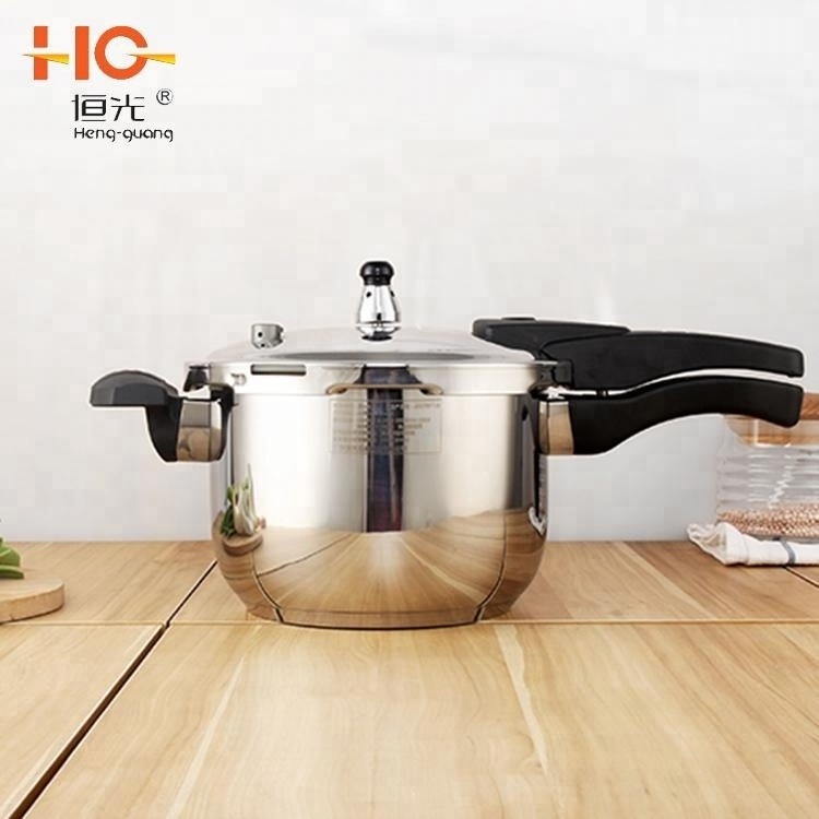 High Quality Gas and Induction Cooker Stainless Steel Pressure Cooker Large Cooking Pot