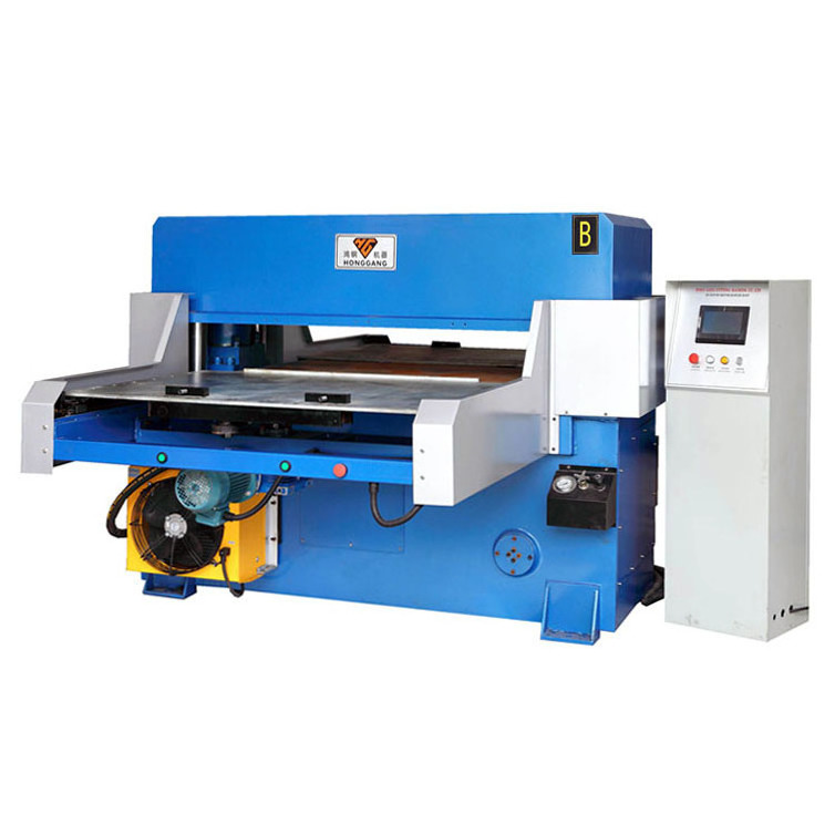 High precision automatic rubber shoe sole hydraulic die cutting making press machine