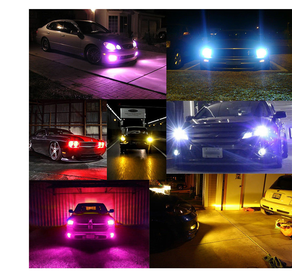 HGD RGB LED headlight h7 led H4 LED Bulbs APP Control H1 H3 H8 H11 HB3 HB4 LED Light Headlamp multi color LED bulbs