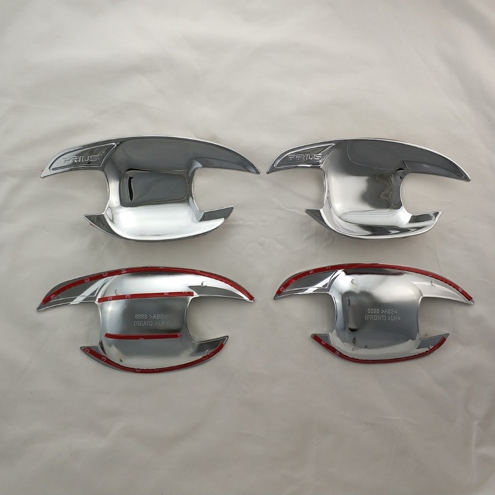 For Toyota Prius Prius30 2011 2012 2013 2014 Car Door Handle Bowl cover Lid ABS Chrome Accessories