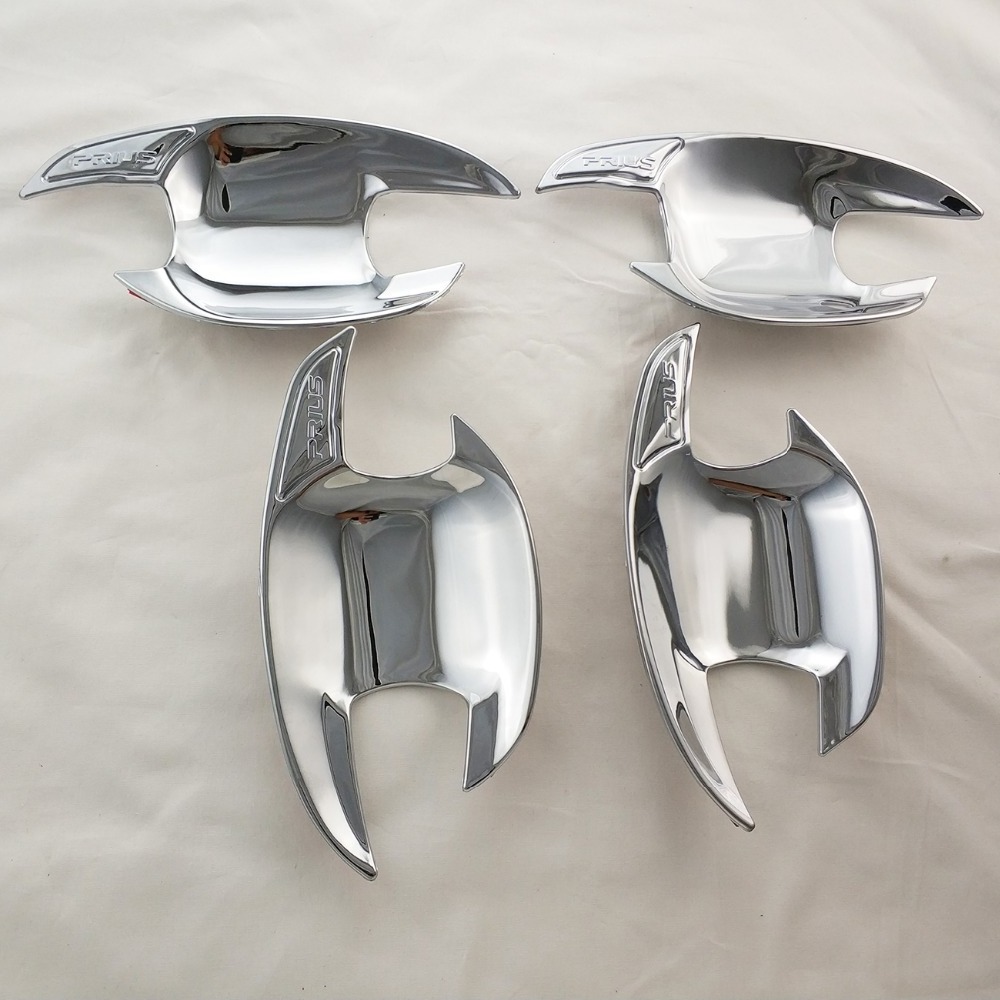 For Toyota Prius Prius30 2011 2012 2013 2014 Car Door Handle Bowl cover Lid ABS Chrome Accessories