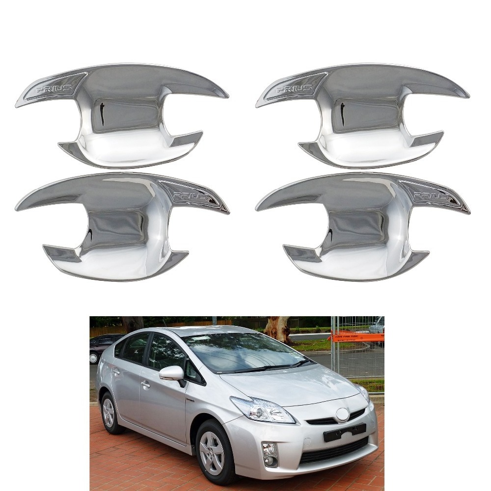 For Toyota Prius Prius30 2011 2012 2013 2014 Car Door Handle Bowl cover Lid ABS Chrome Accessories