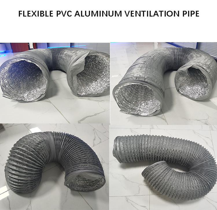 HVAC PVC aluminum flexible hose ventilation duct